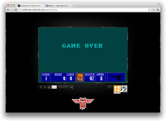 Wolfenstein 3D está de volta e chegou à Internet