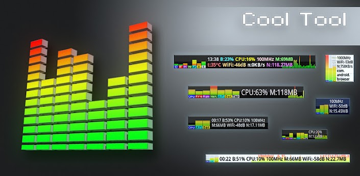 Cool Tool – a informação do seu Android colocada onde preferir