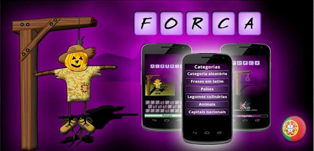 Jogo da forca em Portugu&ecirc;s para Android