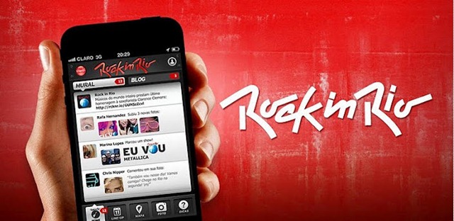 Rock in Rio – Aplicação oficial para o teu Android