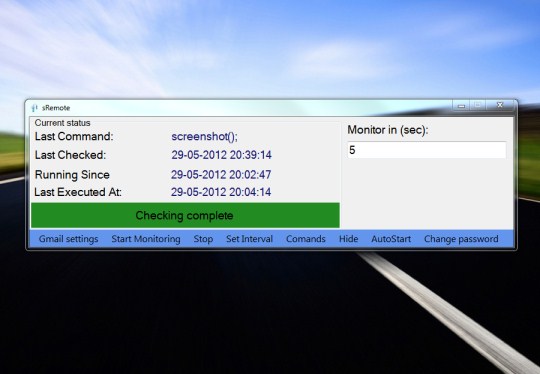 sRemote – Controle a sua máquina pelo Gmail