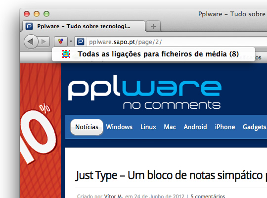 DownloadHelper 4.9.9 – O saca vídeos da web!