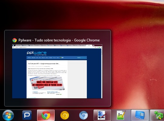 Taskbar Thumbnails Tuner – Controle a barra de tarefas