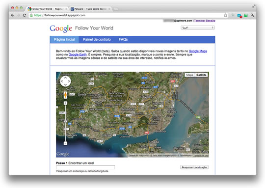 Novas imagens no Google Maps? Seja avisado
