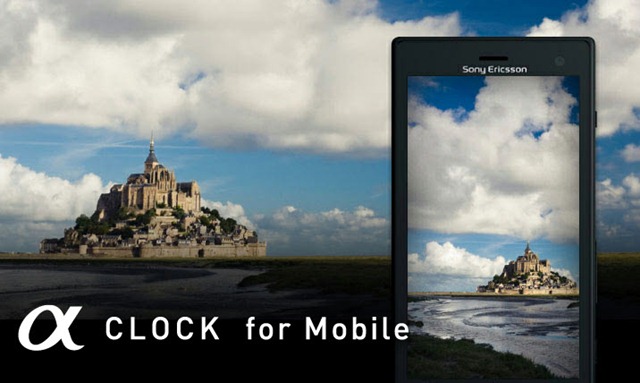 Sony apresenta a aplicação“α” CLOCK for Mobile para Android