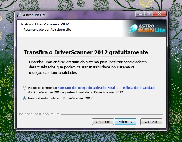 Astroburn Lite 1.6.1.0168, gravações sem complicação