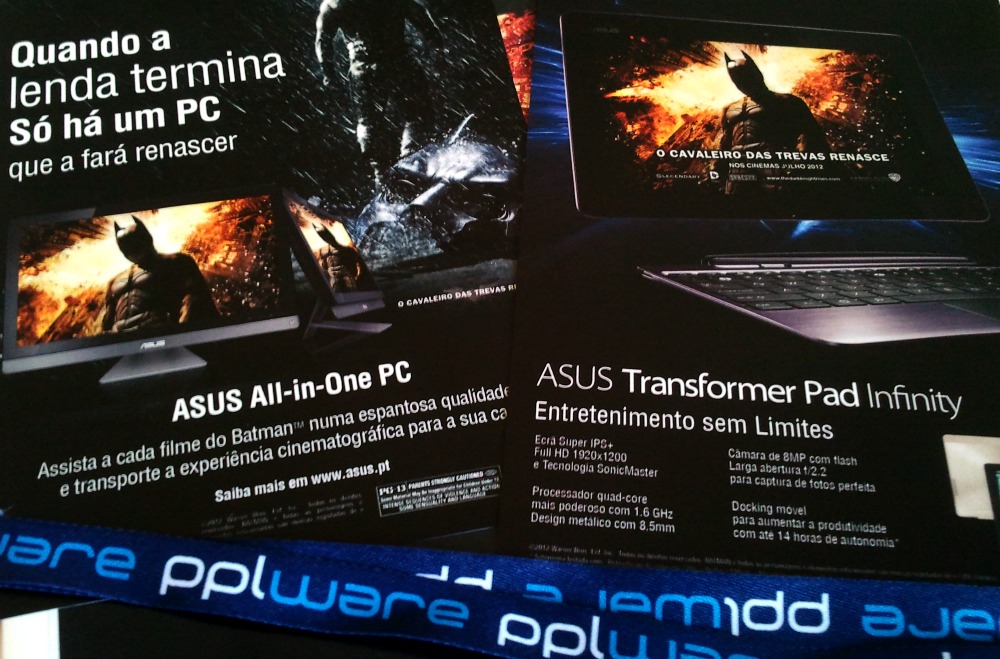Asus e Batman apresentam novos produtos para o Verão