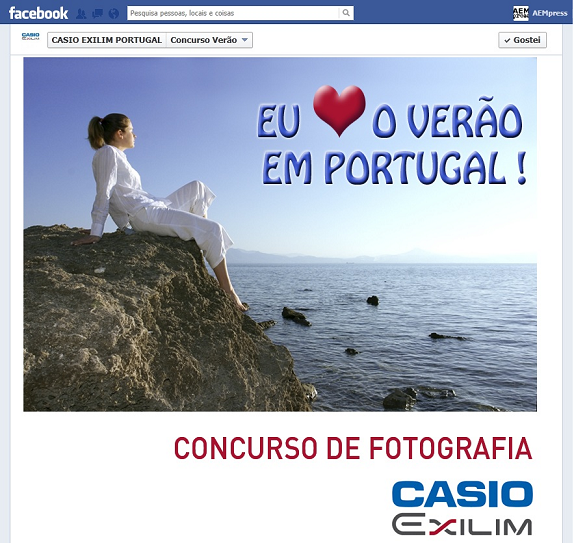 Eu amo o Verão em Portugal, novo concurso da Casio