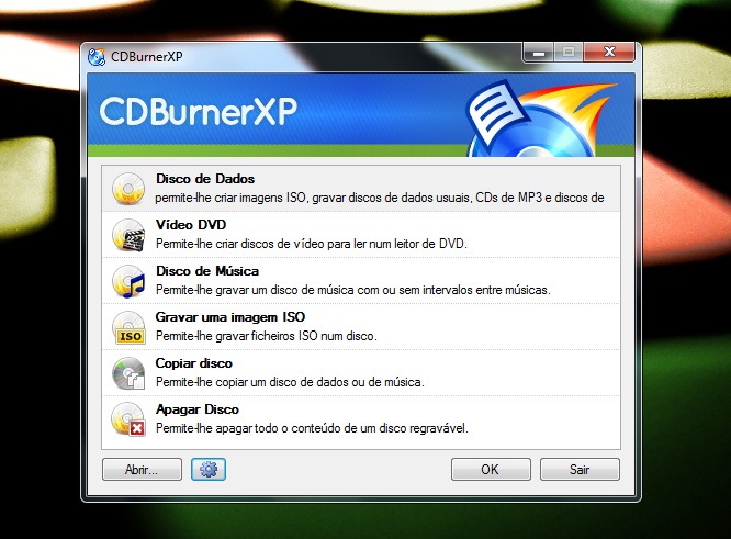 CDBurnerXP 4.5.2.4255, faça gravações em CD’s e em DVD’s!