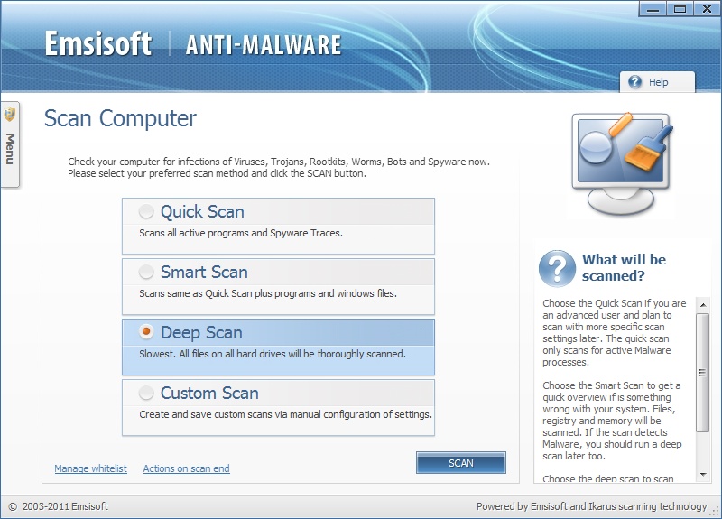 Emsisoft Anti-Malware Free, complemento ao antivírus