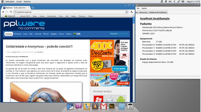 Fuduntu 2012.3 – Um nome divertido… uma distro a sério!