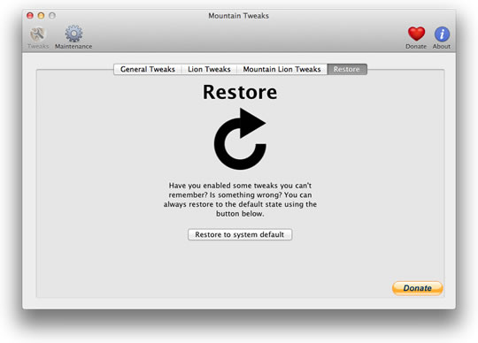 Mountain Tweaks – Resolva inconvenientes do Mountain Lion