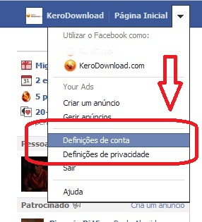 Tutorial: como mudar o nome de utilizador e link no Facebook