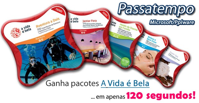 Passatempo Microsoft/Pplware – Ganha presentes a vida &eacute; bela ®