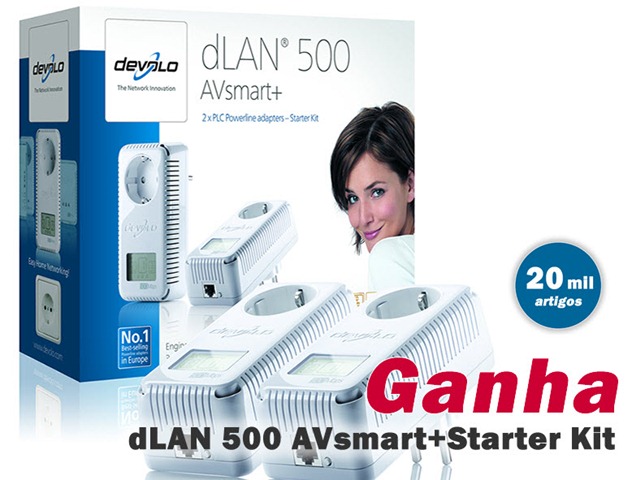 Passatempo – Ganha um dLAN 500 AVsmart+ Starter Kit
