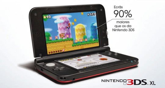 Nintendo 3DS XL já à venda!