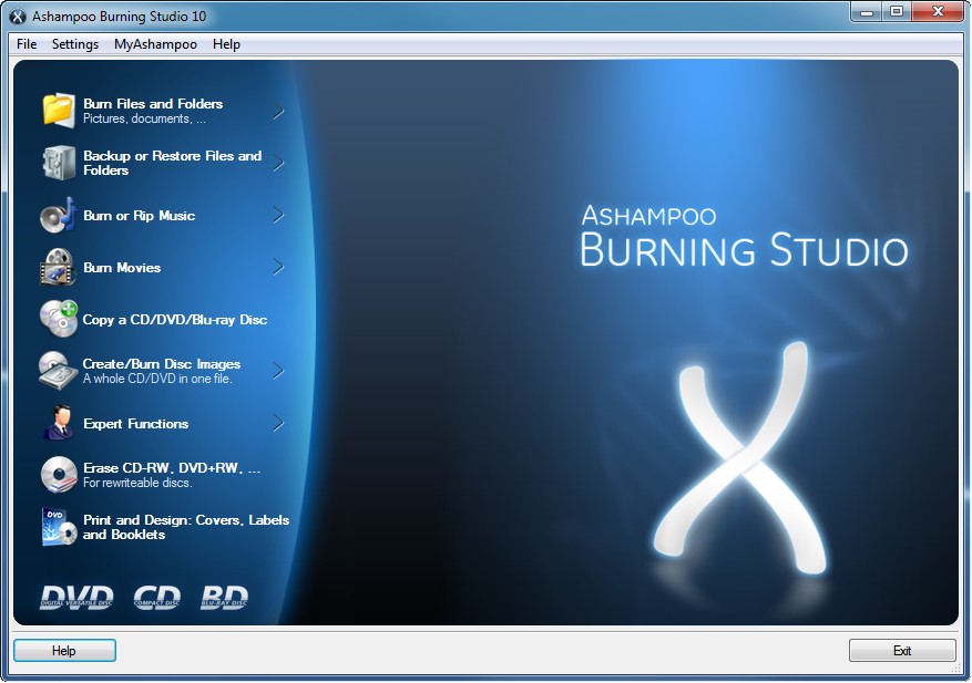 Oferta gratuita exclusiva: Ashampoo Burning Studio 2012