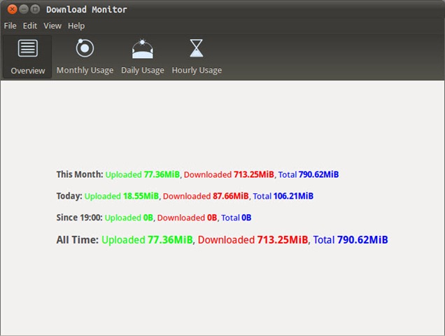 Download Monitor – Controle plafond da banda Larga no Ubuntu