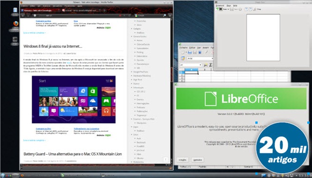 Funcionalidades do ambiente de trabalho KDE