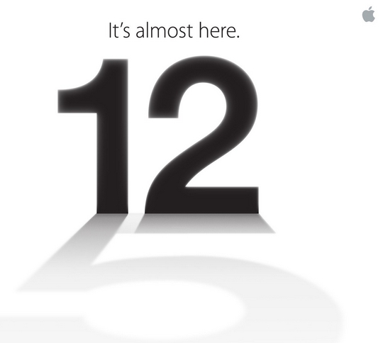 Evento Apple confirmado para dia 12 de Setembro…