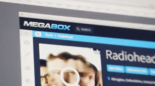 MegaBox, o serviço de música do MegaUpload está a chegar