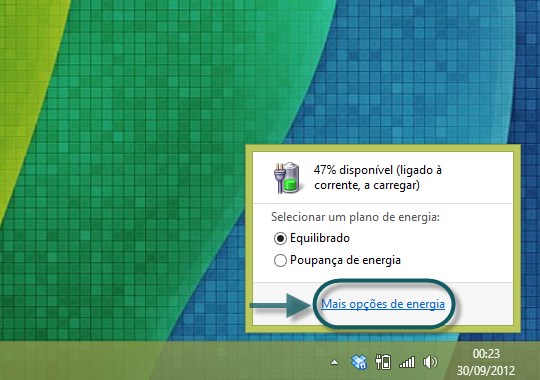 Windows 8 – Como activar o modo de hibernar?