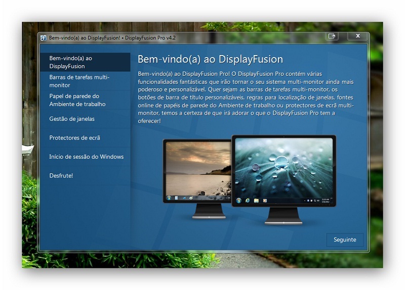 DisplayFusion, cada monitor com um aspecto personalizado