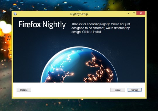 Firefox recebe instalador via Internet