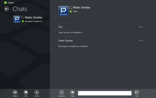 IM+ chegou ao Windows 8