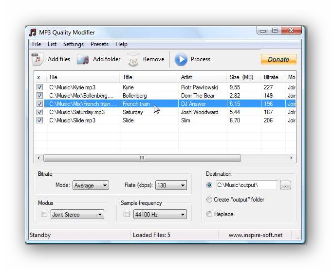 MP3 Quality Modifier 2.4 – altere o bitrate das suas músicas MP3