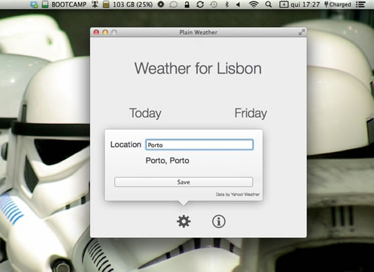 Plain Weather – Uma aplicação meteorologia minimalista