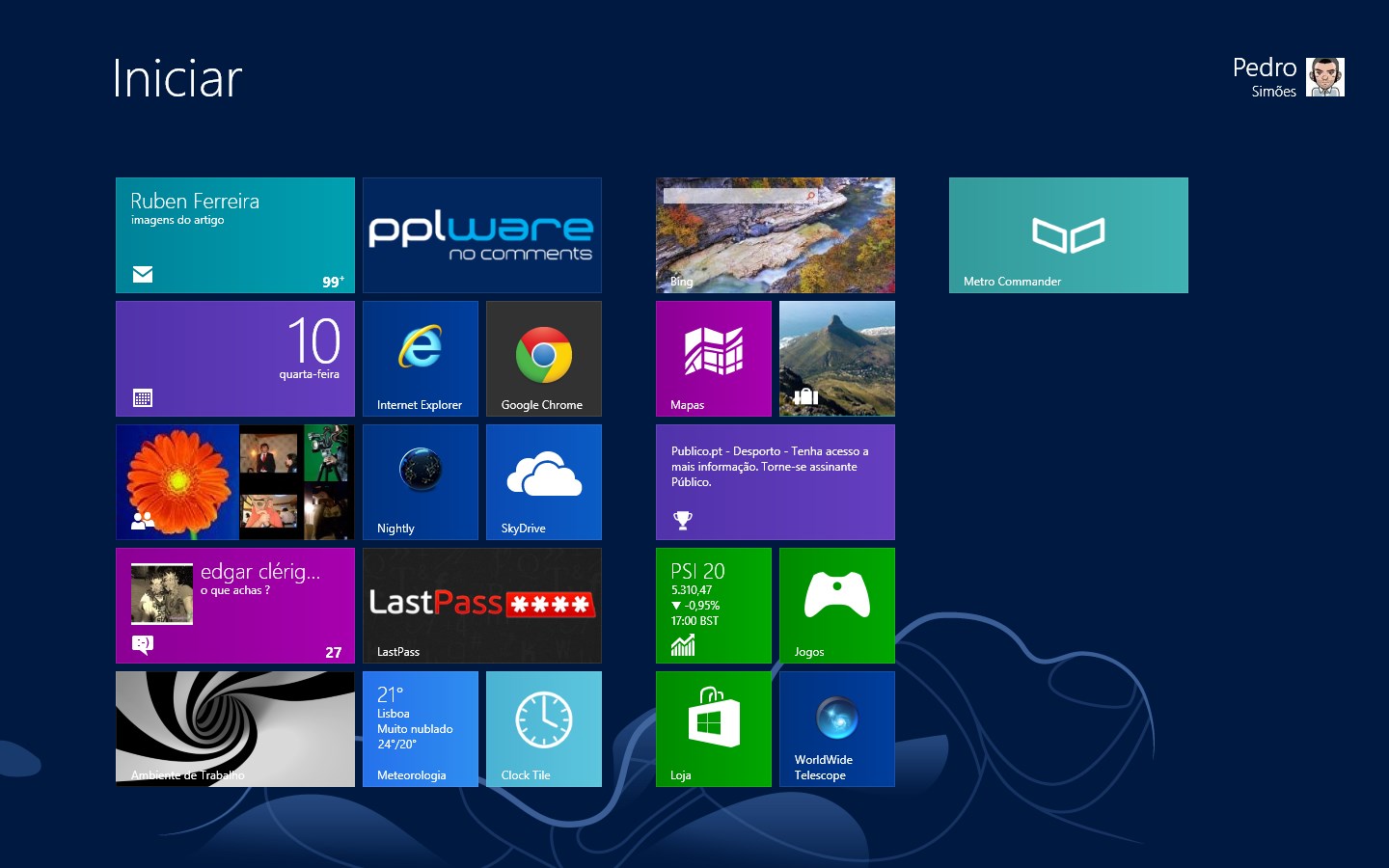 Microsoft disponibiliza actualização para o Windows 8