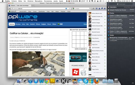 Firefox 17 está disponível – A Mozilla continua o seu trabalho