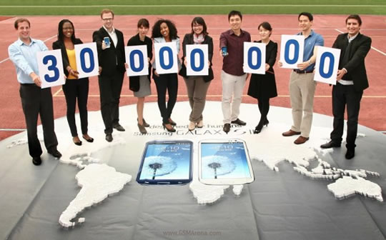 Samsung anuncia que vendeu mais de 30 milhões de Galaxy S III