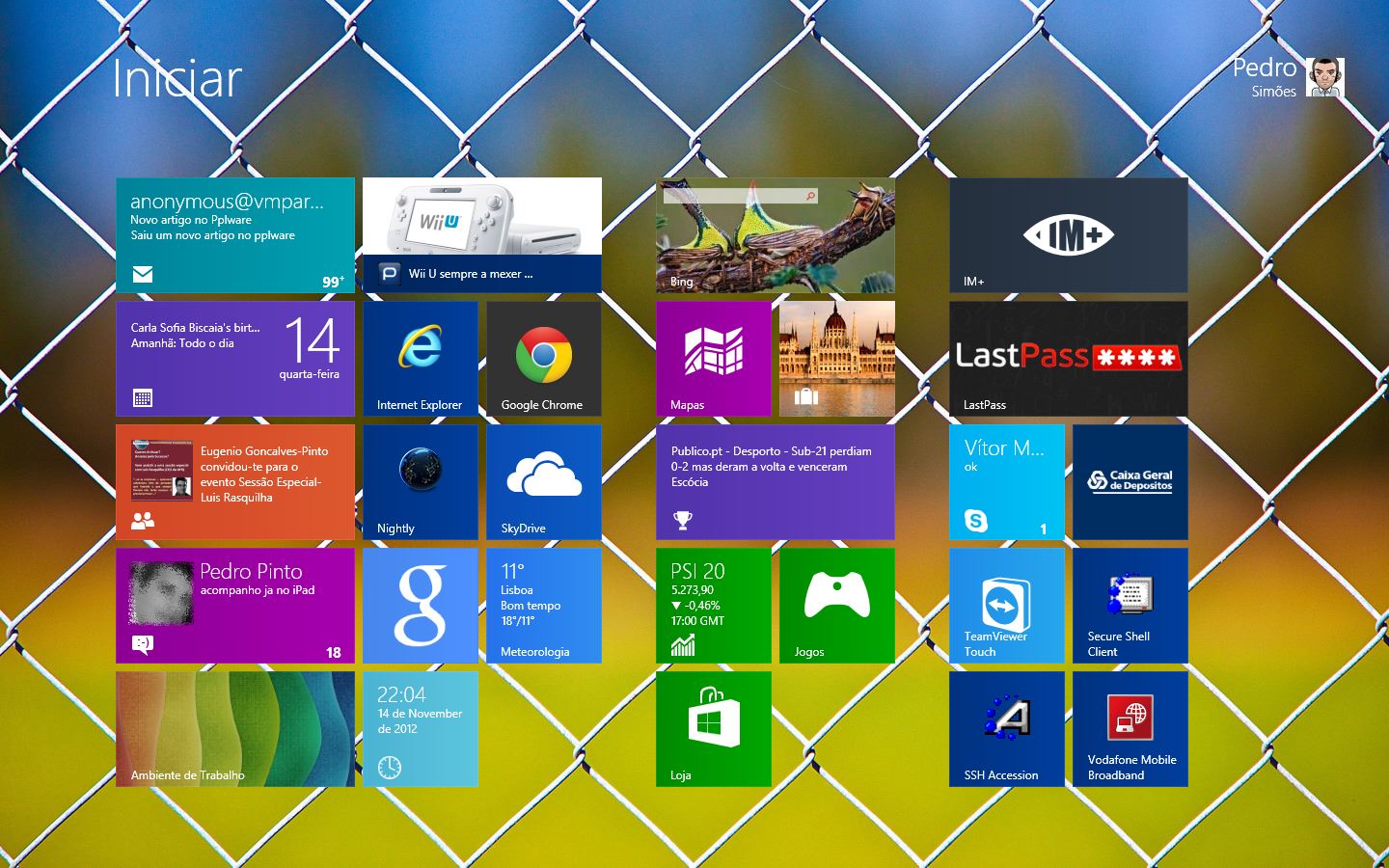 Windows 8 Start Screen Customizer – O Windows mais bonito