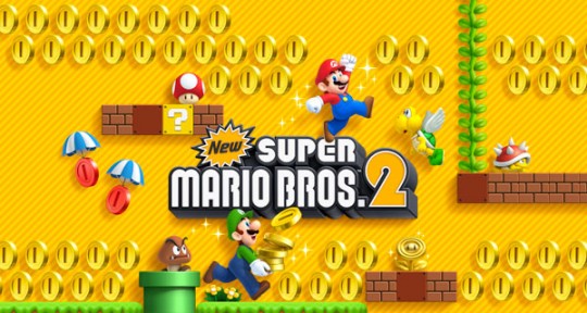 Mais moedas disponiveis para Super Mario apanhar.