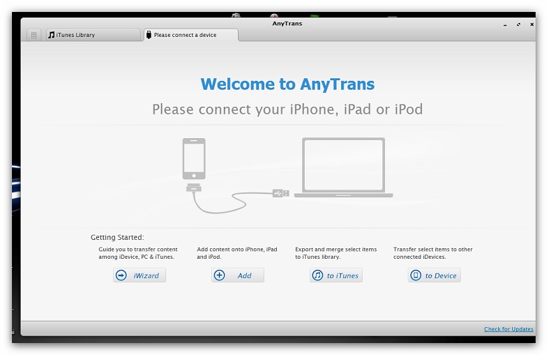 AnyTrans, gestor de iPhone, iPad, iPod sem fronteiras