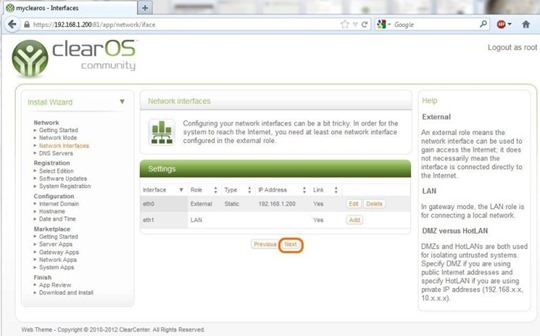 clearos_community_install_20