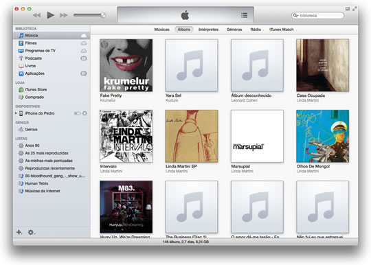 Dica – Tenha de volta a barra lateral no iTunes 11