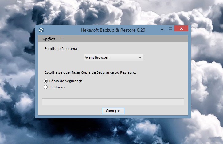 Backup & Restore 0.20 – Backups dos perfis dos browsers
