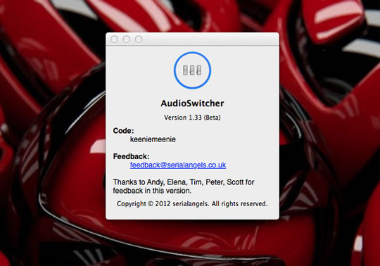 AudioSwitcher – Controle um pouco mais o áudio do Mac