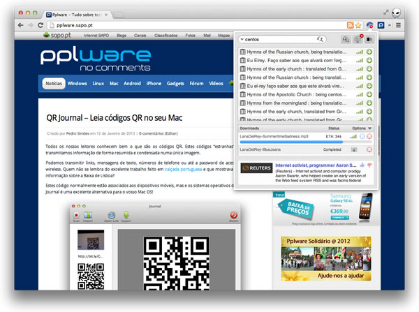 BitTorrent Surf – O BitTorrent integrado no Browser