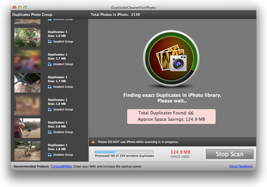 DuplicateCleanerForiPhoto – Ache fotos repetidas no iPhoto