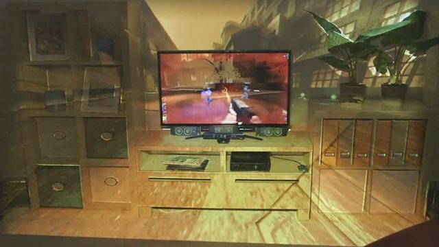 Microsoft IllumiRoom – Imagens para lá da TV…