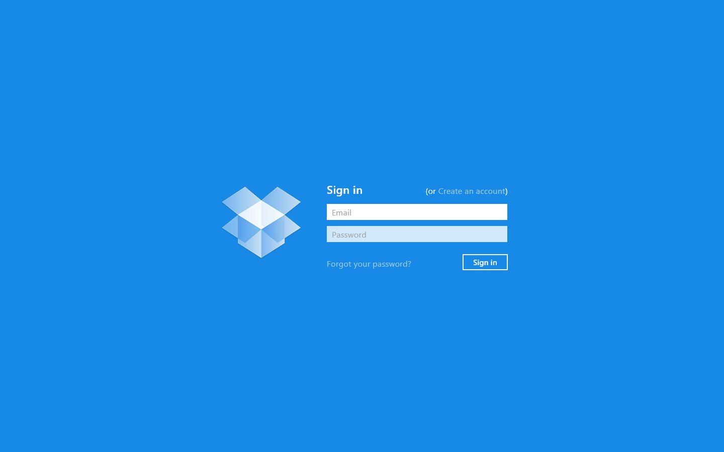 O Dropbox chegou ao Windows 8