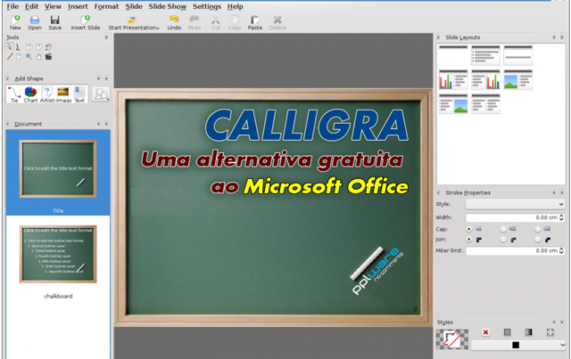 Calligra – Uma alternativa gratuita ao Microsoft Office