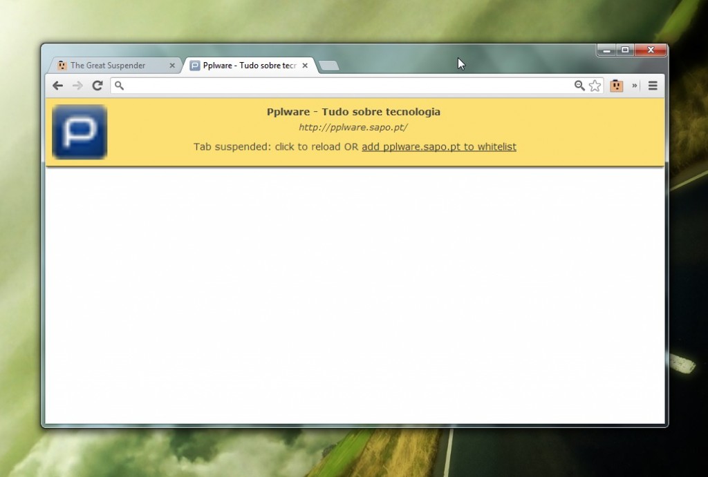 The Great Suspender – Já podemos hibernar Tabs no Chrome