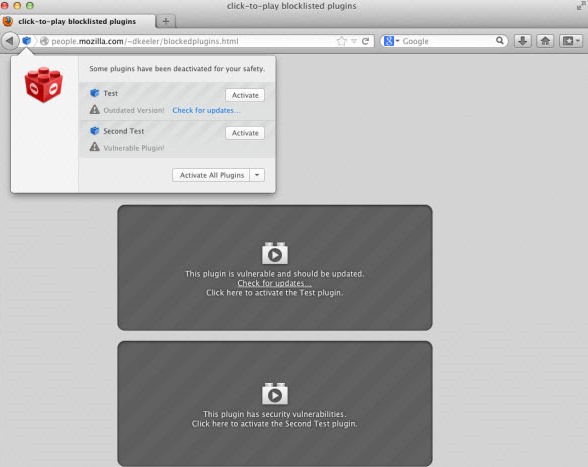 Firefox vai bloquear Flash, Java e Silverlight…
