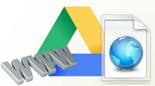 Google Drive já suporta alojamento de sites