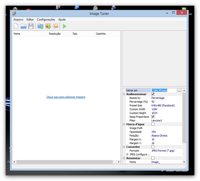 Image Tuner 3.8 – Afine as suas imagens